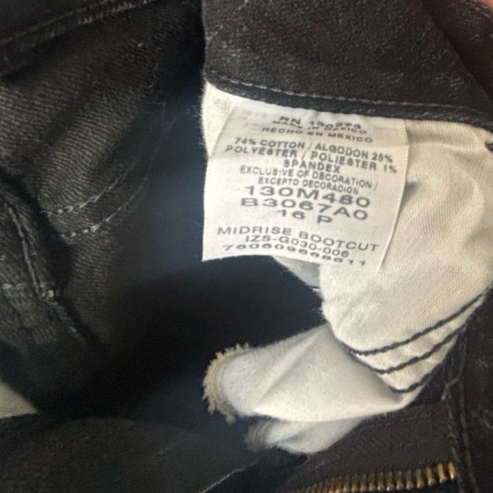 Lee Riders midrise boot cut jeans 16P - Picture 5 of 9